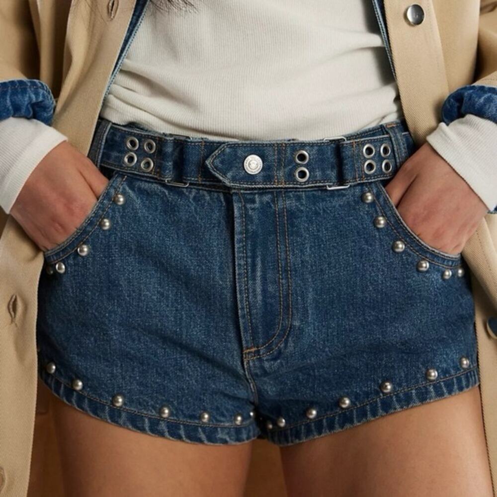 We The Free The Cool Kid Denim Micro Shorts